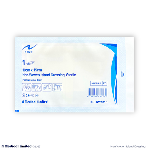 N Med Non Woven Dressing Bandaid 10x15cm LCH Pharma