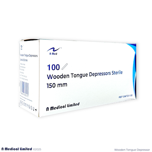 Thumbnail: N Medical Sterile Wooden Tongue Depressor 消毒木舌壓板 (Grade A Wood) | Hong Kong Macau Singapore SG 香港澳門 | LCH 聯昌行