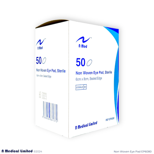 N Medical Non Woven Eye Pad Sterile | Wholesale hospital surgical & medical supplies