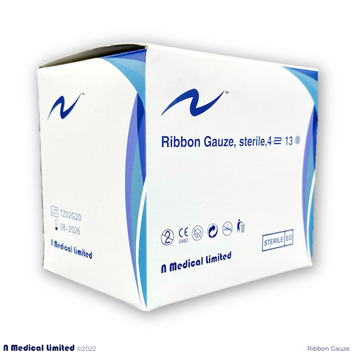 Thumbnail: N Medical Ribbon Gauze 1.25x100cm, Sterile | Online Store | Asia, HK, Macau | LCH Since 1940