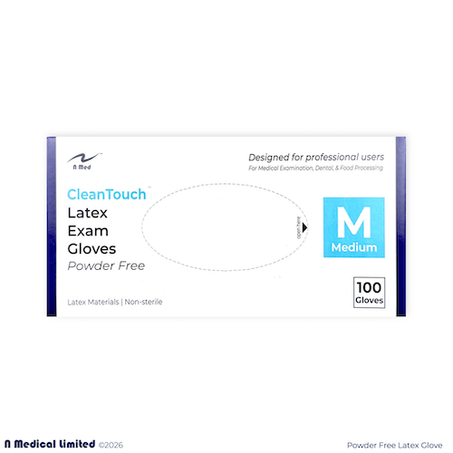 N Med CleanTouch Medical Exam Latex Gloves 醫用乳膠手套 | 聯昌行 LCH