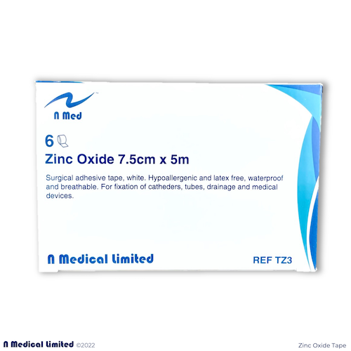 Thumbnail: N Medical Zinc Oxide Tape 氧化鋅膠布 | First Aid Kit 急救用品 | Hong Kong 香港 | Macau 澳門
