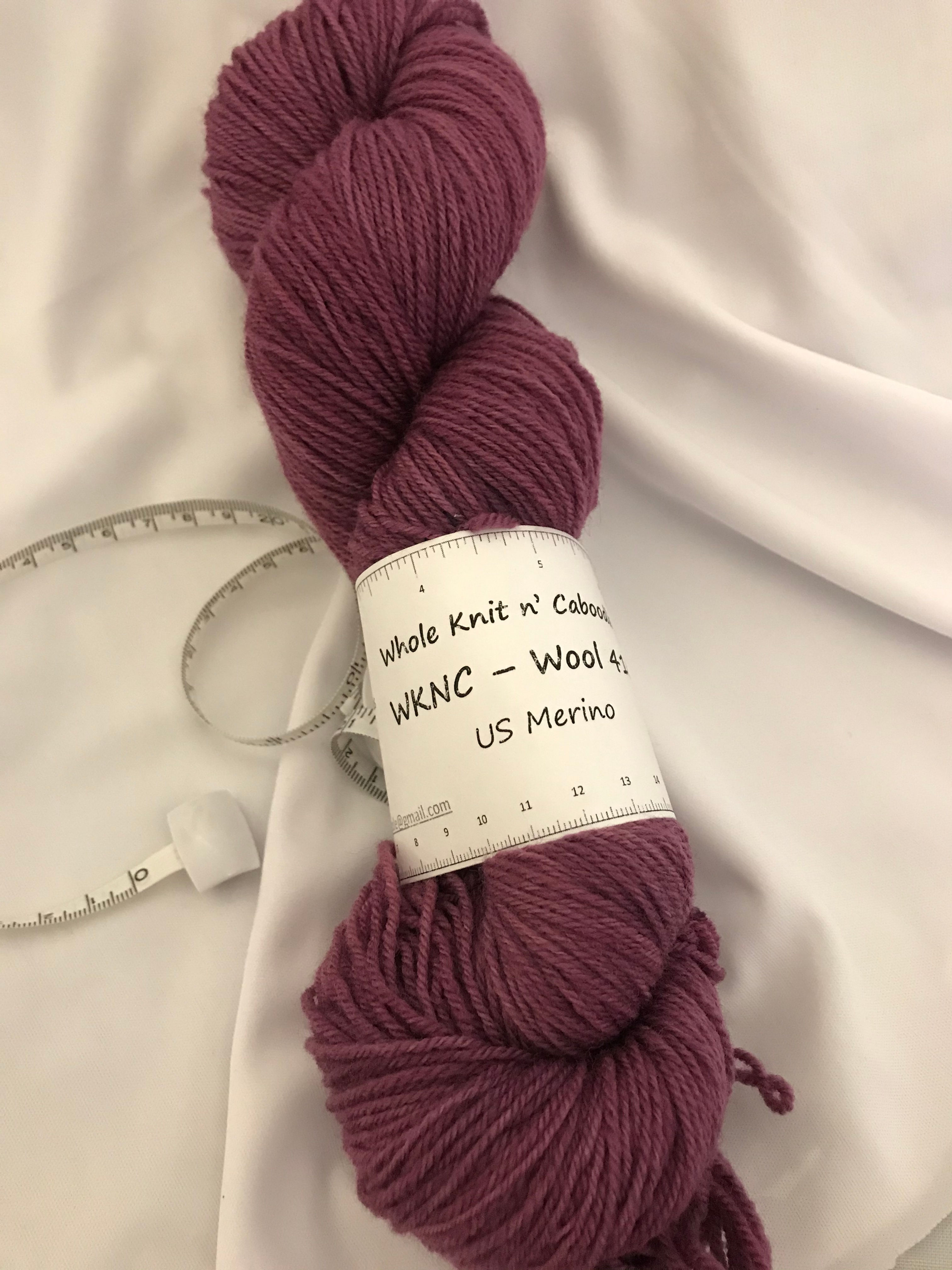 WKNC-Wool 410 - Plum