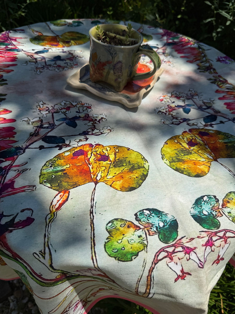 Thumbnail: Table dress - Twin leaf 