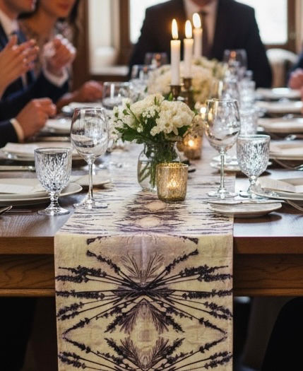 Thumbnail: Table runner - lavender 