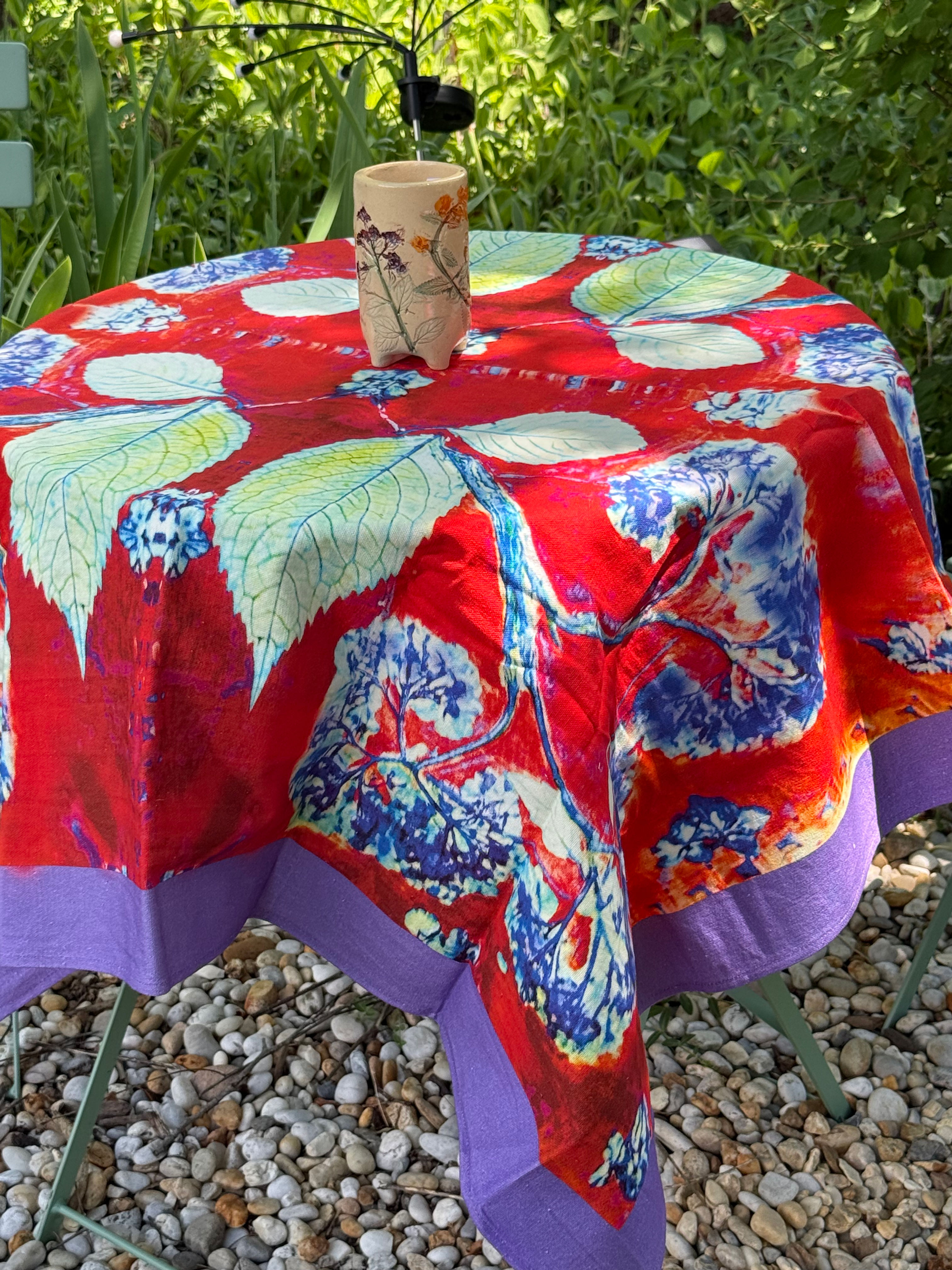 Table dress- Hydrangeas Americana