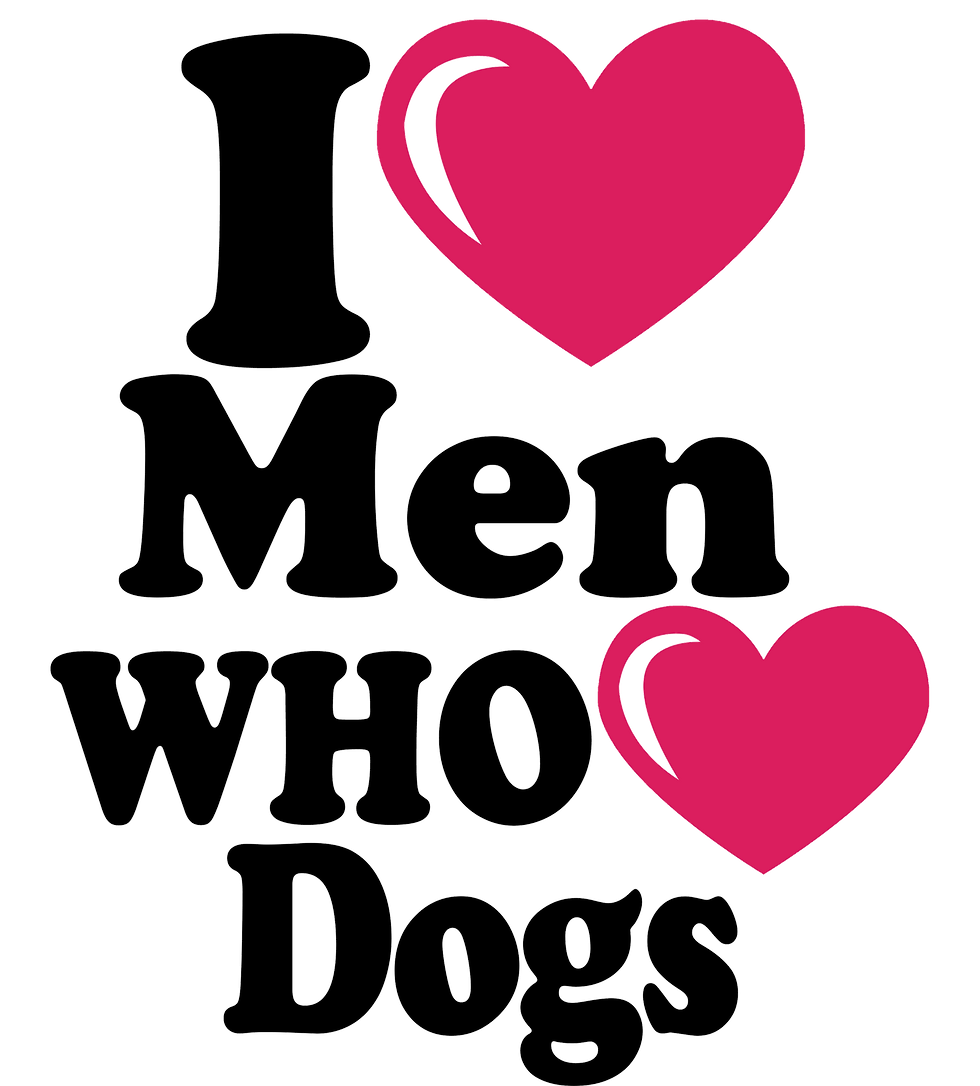 Men Love Dogs Decal Cornhole Decal Sticker