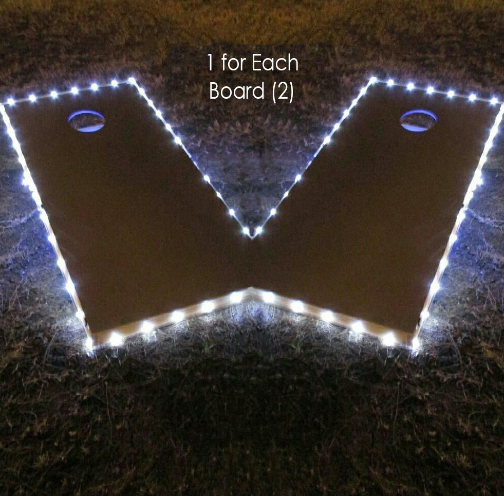 Cornhole Board Edge Lights - SET of (2)