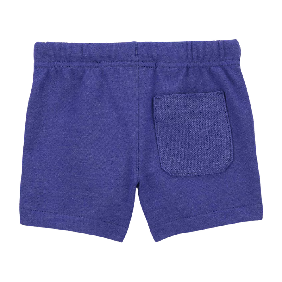 Bermuda azul com bolso para bebê Carter’s – Baby Gaia