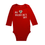 Miniatura: Body Carter’s vermelho manga longa com estampa Valentine’s Day, fofo e especial para bebê – Baby Gaia