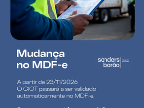 Mudanças no MDF-e: sua operação está preparada para a validação automática do CIOT?
