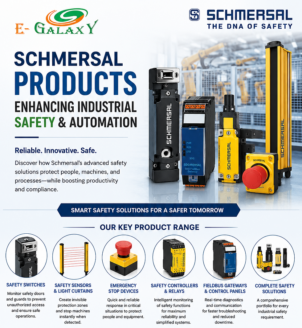 Schmersal Products: Enhancing Industrial Safety and Automation