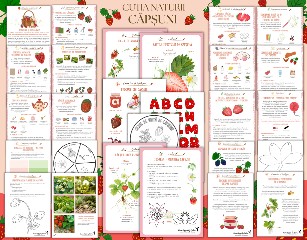 Căpșuni | Cutia Naturii (Digital PDF)