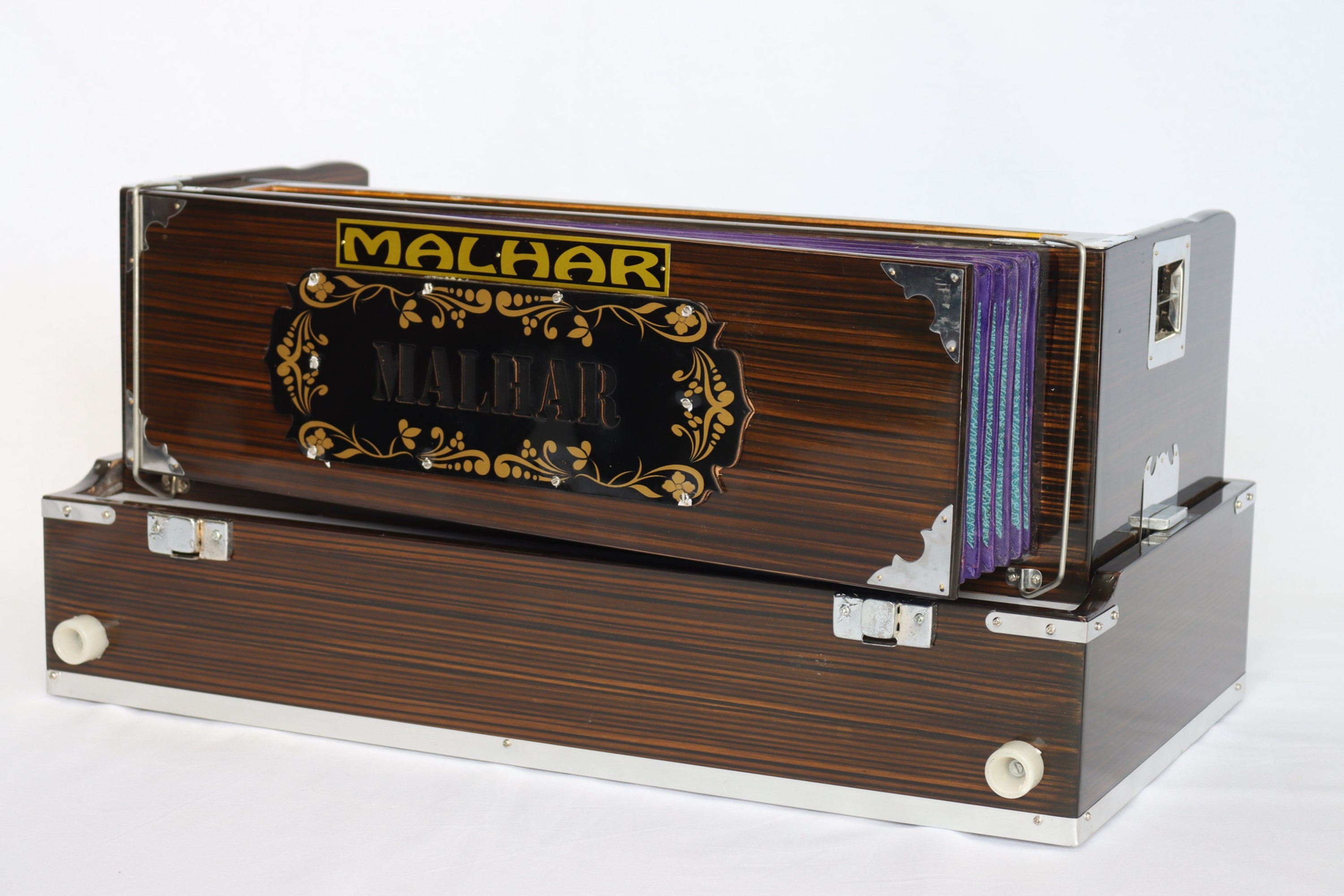 Brown Professional MALHAR Folding Harmonium