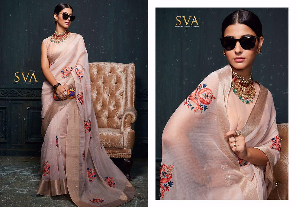 Thumbnail: Pure organza silk