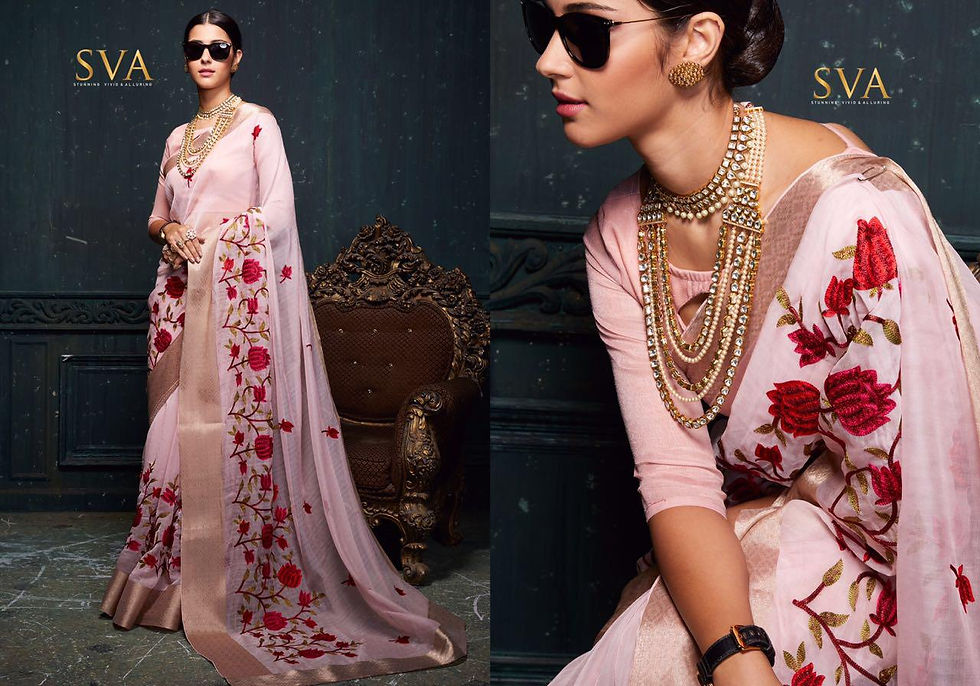 Thumbnail: Pure organza silk