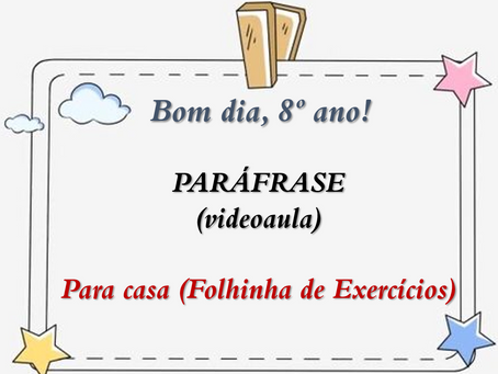 Língua Portuguesa - Prof.ª Janaina (10/09/2020)