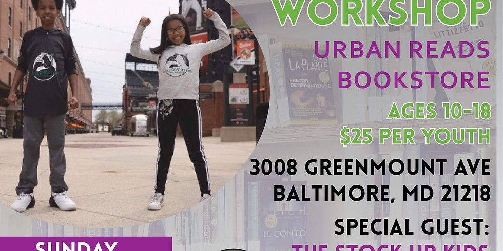 Youth Entrepreneur Financial Virtual Workshop AGES 10-18 ONLY