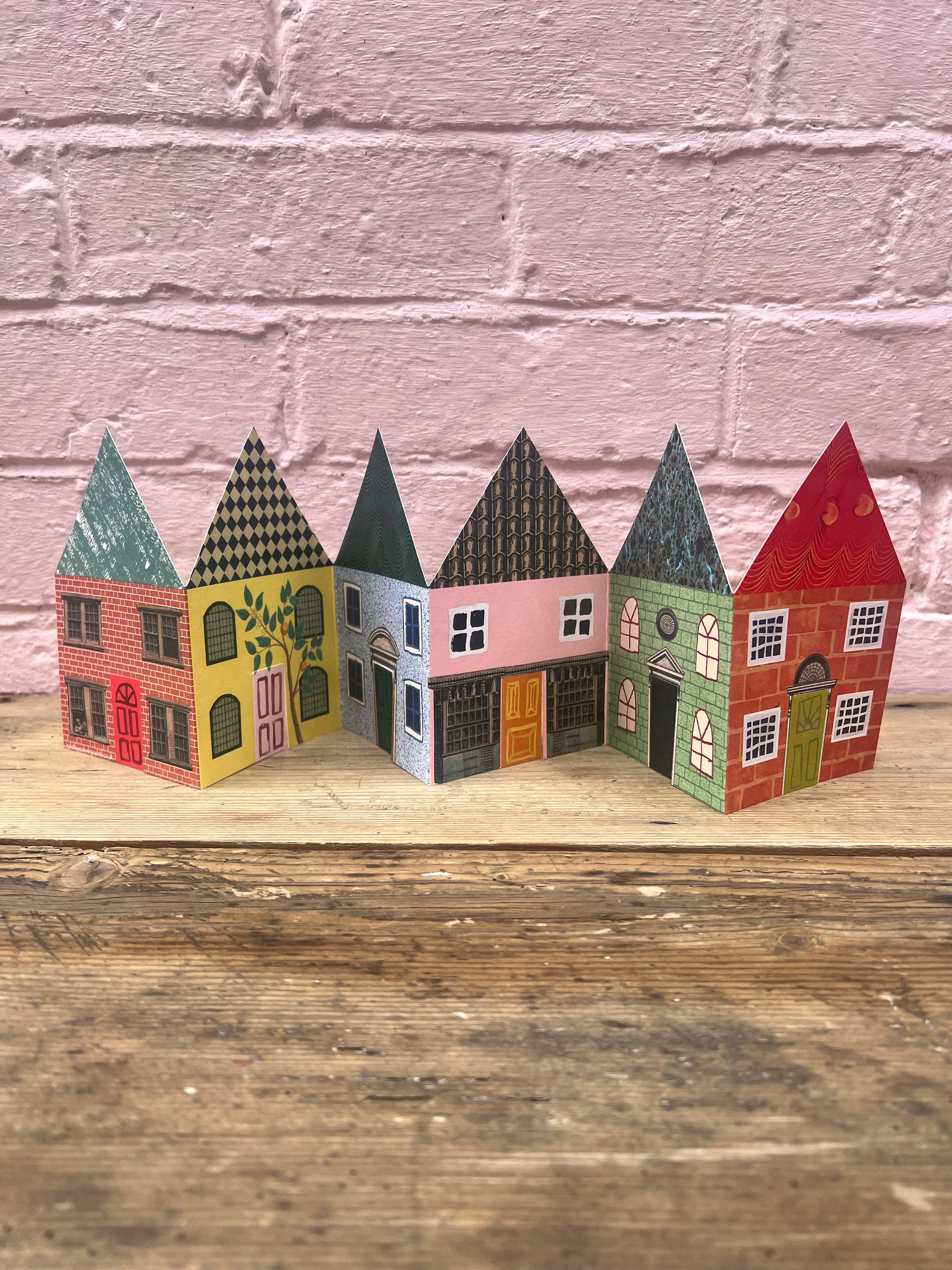 House Concertina Card