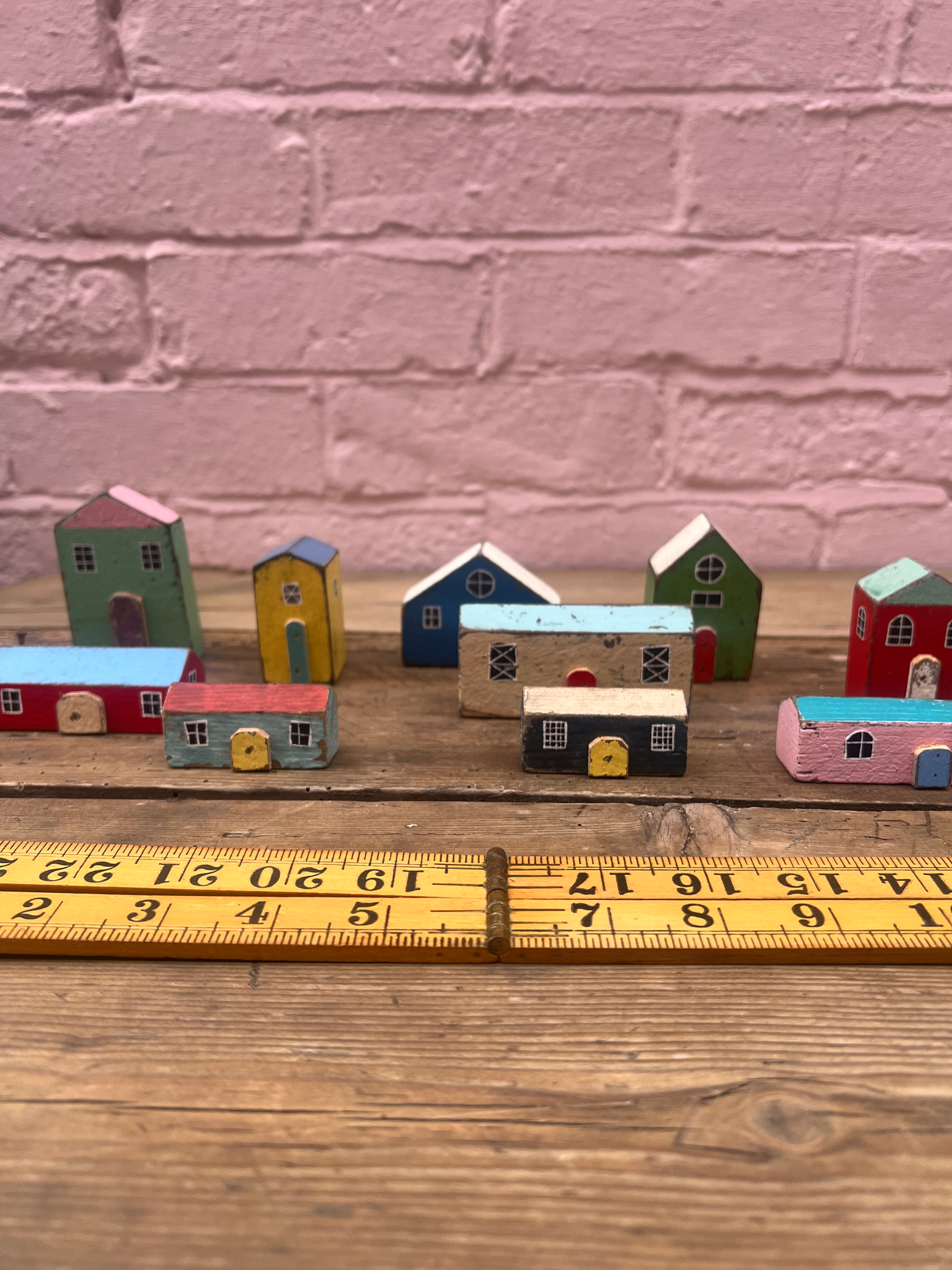 Handmade Little Wooden Houses