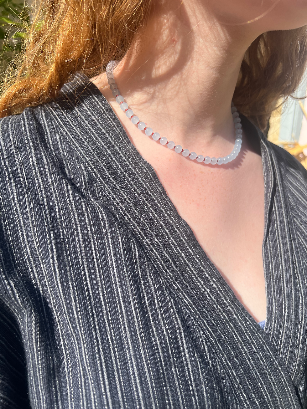 Thumbnail: Italian Glass Beaded Necklaces By Florrie Olivia