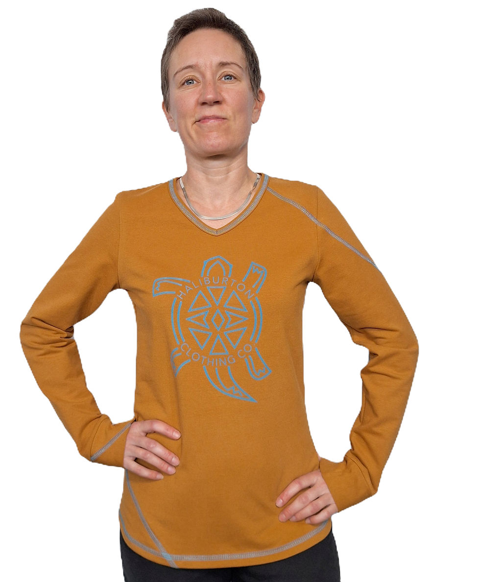 Thumbnail: V-Neck Turtle Sweatshirt