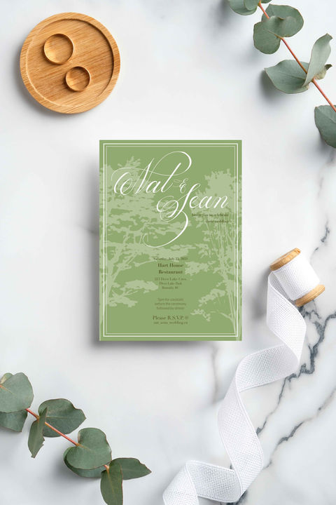 Nat & Sean’s Wedding Invitation