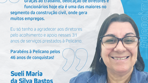 Depoimentos - 46 anos Pelicano
