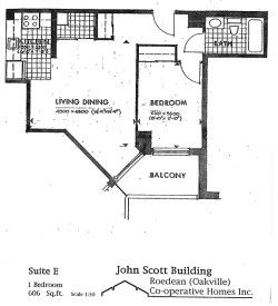 1 Bedroom_Floor Plan