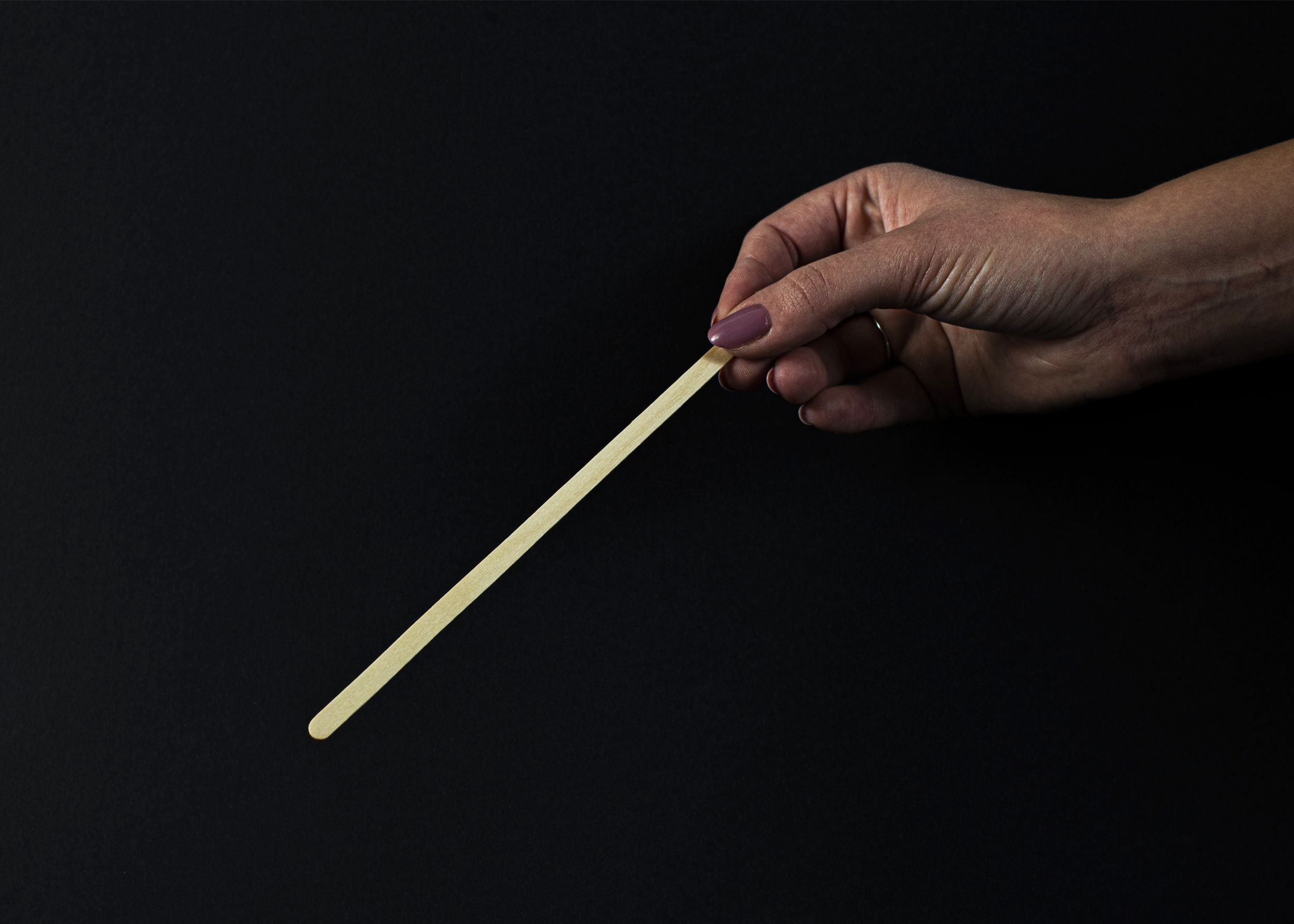 Wooden stirrer
