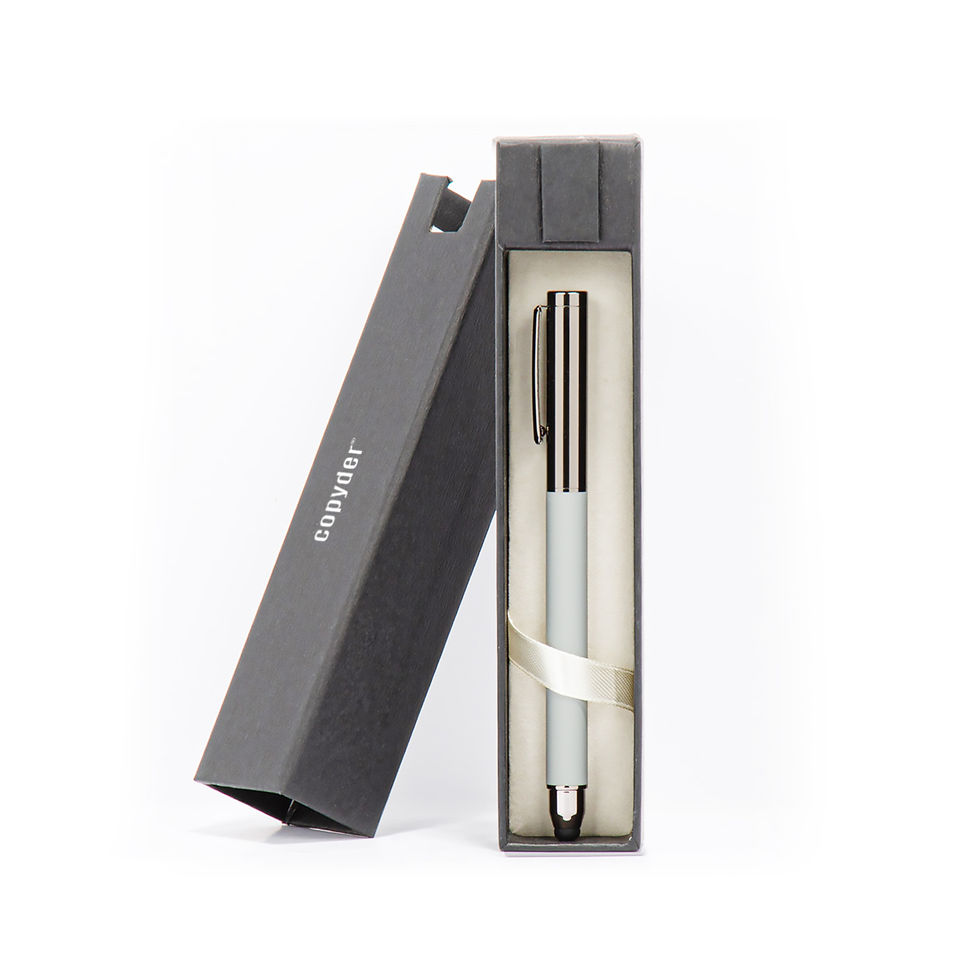 Özel Kutulu Gri Hediyelik Roller Kalem Seti