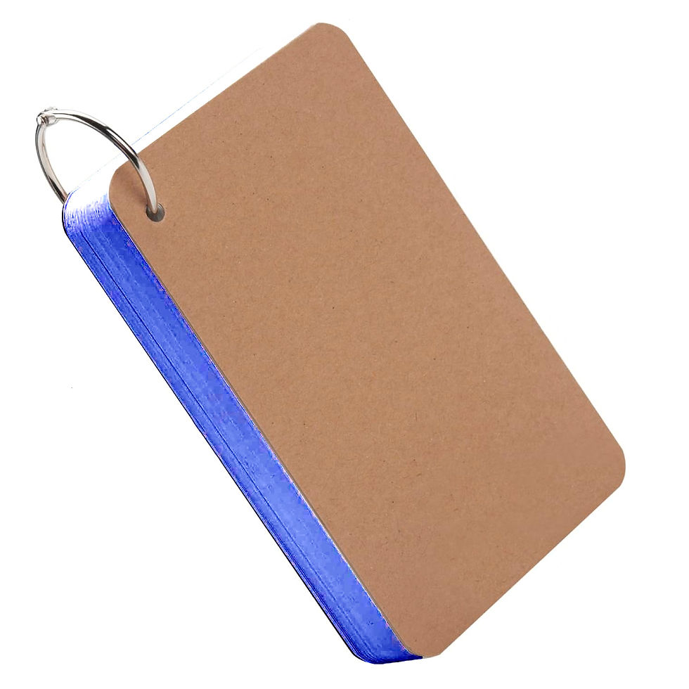 metal halkalı lacivert renkli not kartları, flash kart, ezber kartı, ders çalışma not kartları olarak idealdir.