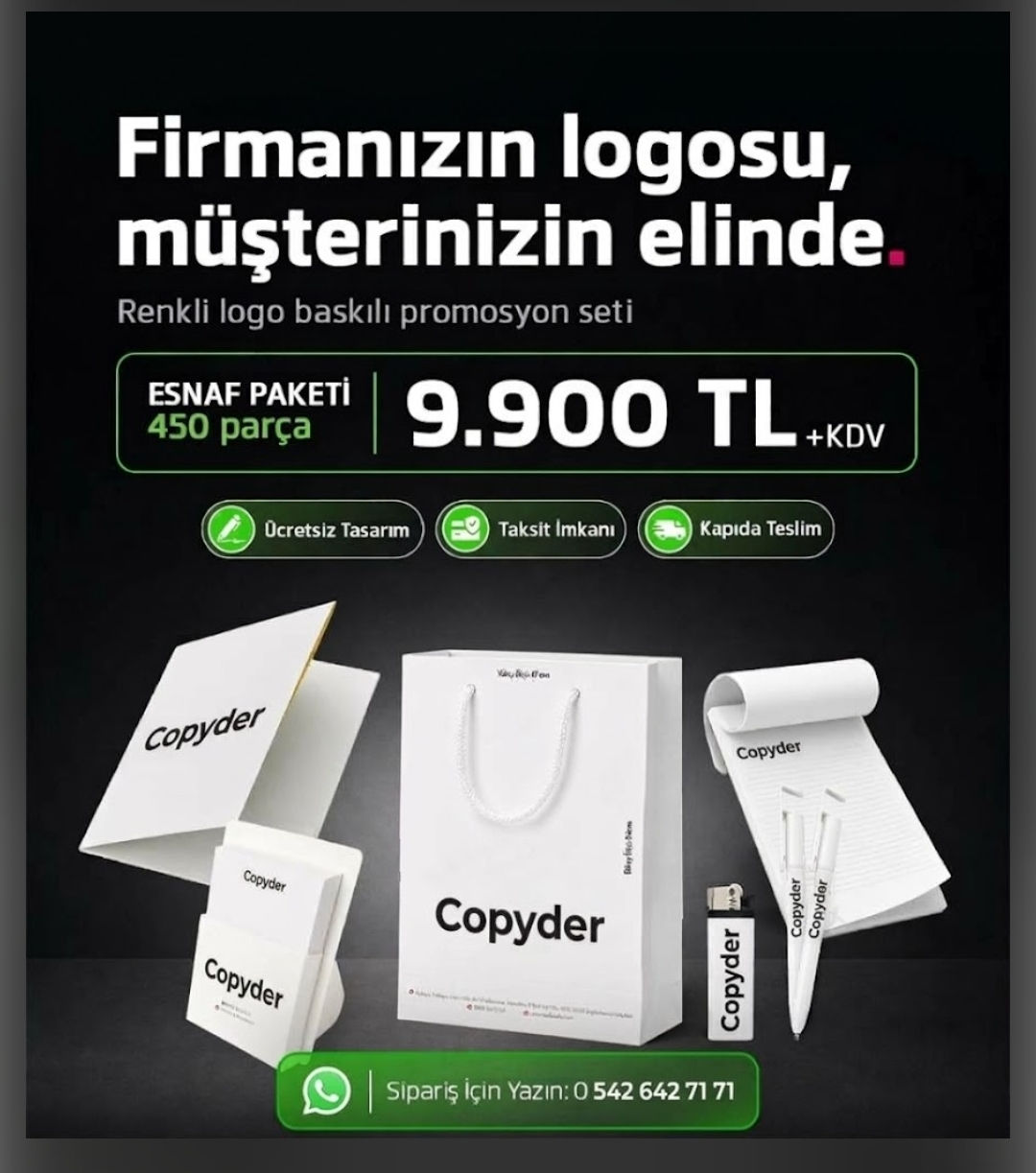 Esnaf paketi seti kampanya