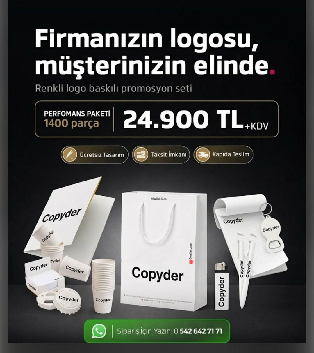 Performans paketi seti 1400 parça