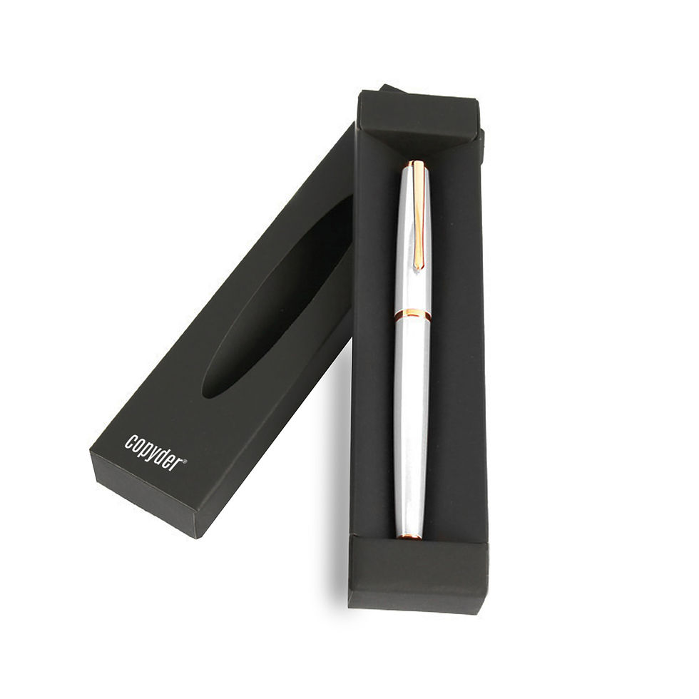 Kutulu Beyaz Roller Kalem