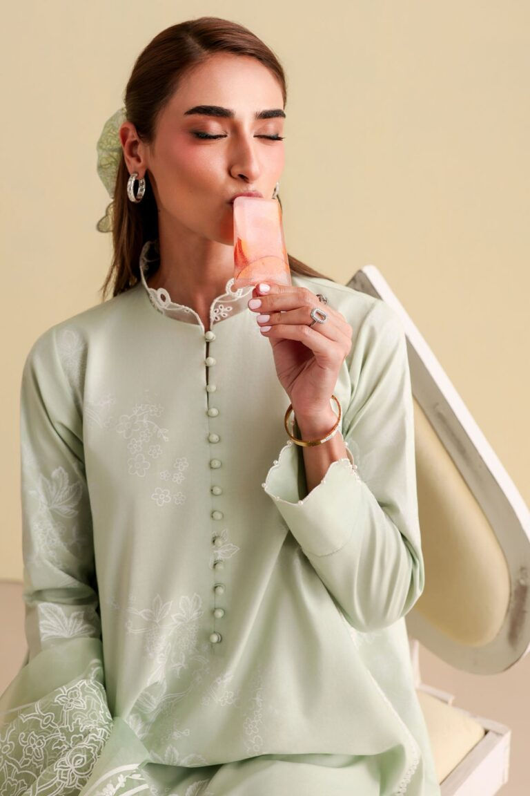 Thumbnail: Cross Stitch BLUSH THREADS-3PC PRINTED LAWN SUIT