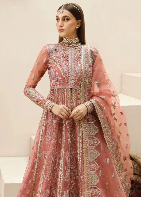 Thumbnail: Shehnai by Afrozeh Unstitched Wedding Formal Collection 2024