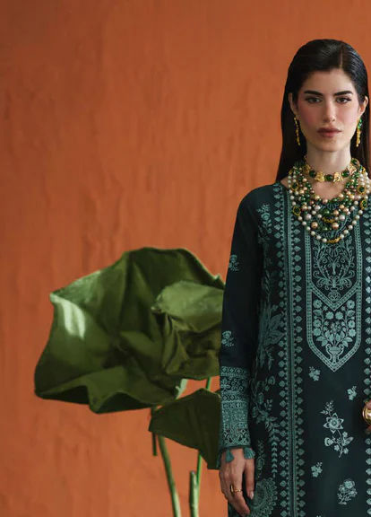 Blooming Flower by Zariya Unstitched Embroidered Lawn