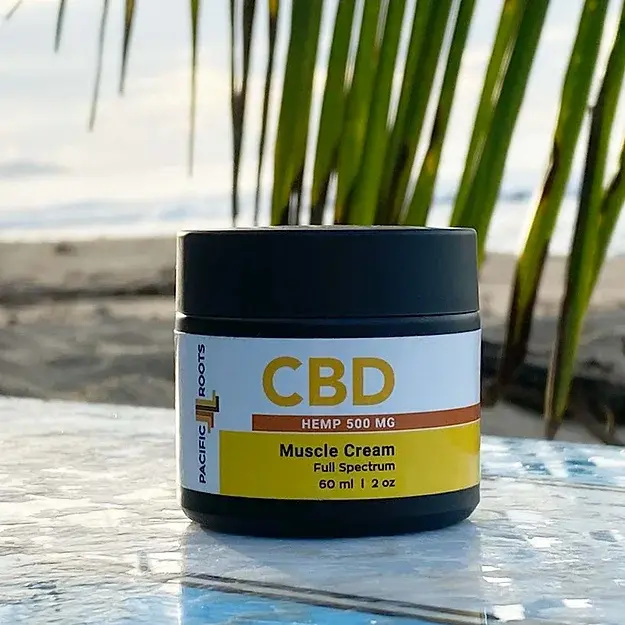 CBD Muscle Cream (2oz 500mg Full Spectrum)