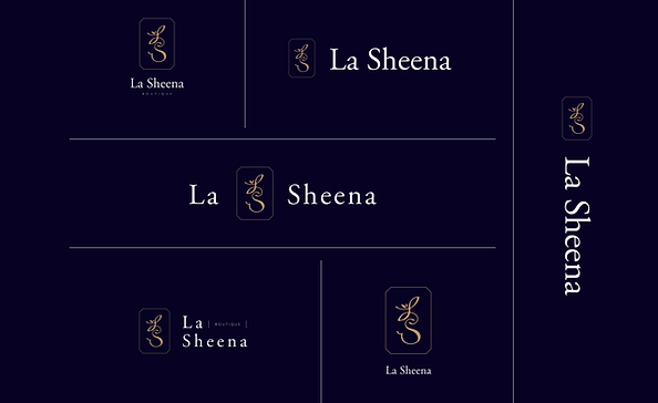 La Sheena|Clothing brand design, LOGO design, business card design