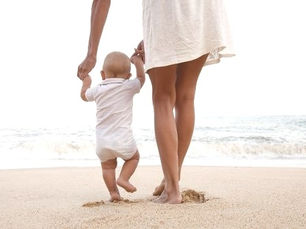 Cu bebe in vacanta LA MARE