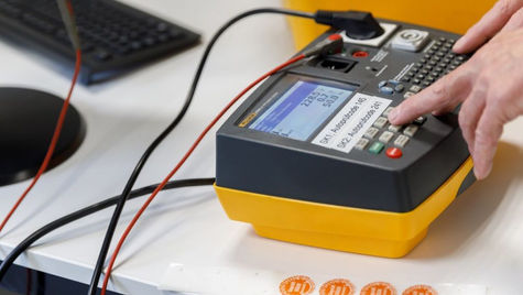 Electricians required to complete DGUV V3 testing on dock doors across 55 amazon warehouses.