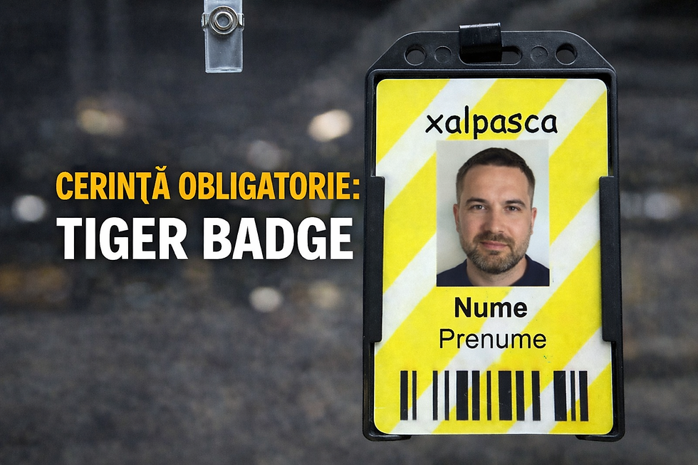 ANGAJAM SUPERVISORS POSESORI AMAZON TIGER CARD