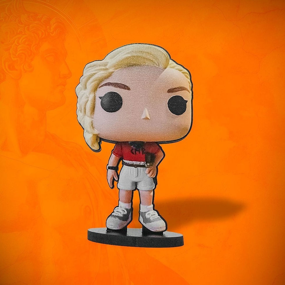 Boneco/Totem decorativo - Annabeth Chase