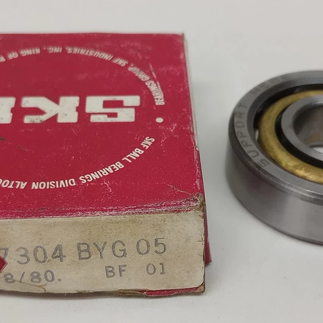 SKF 7304 BYG 05 Angular Contact Ball Bearing 20mm ID X 52mm OD X 15mm W