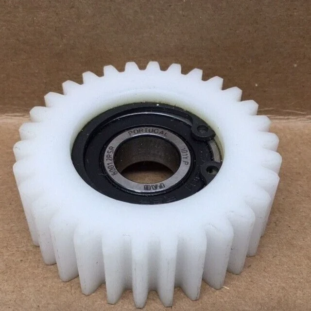 Gear 30T 11/16"W X 1-7/8"OD X 12mm Bore Plastic Spur Gear Plastic Fag 6001.2RSR