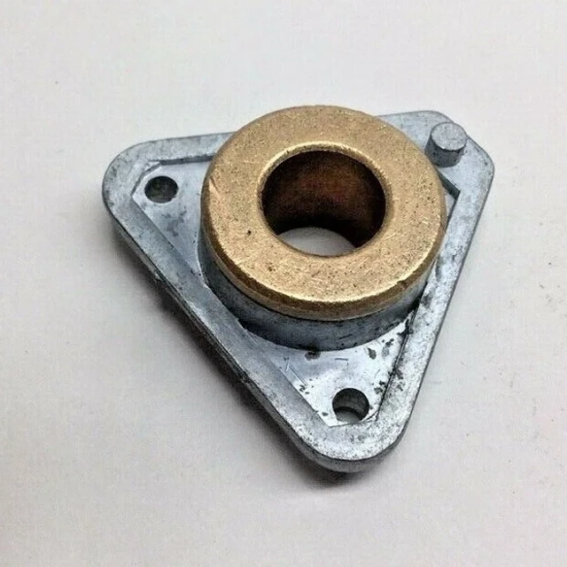 Cover 5961 Cap 2-Bolt with Flanged Bronze Bushing 1/2" Bore x 5/8" tall