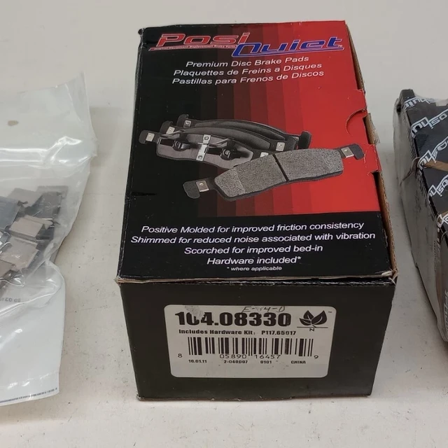 Centric 104.08330 Disc Brake Pad Set Posi-Quiet Semi-Metallic Front ref# OEX833