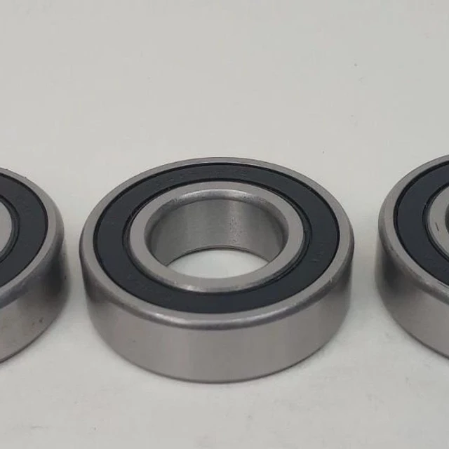 FJI 6205-2RS Ball Bearing Deep Groove 25X52X15mm Double Sealed (Pack of 3)