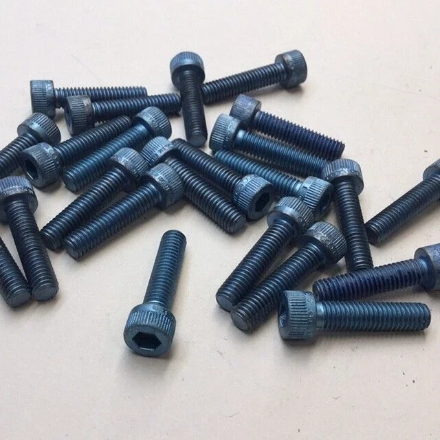 Metric Blue UST176241 Socket Head Cap Screw M6-1.00x25mm (Pack of 23)
